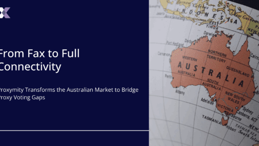 Proxymity Transforms the Australian Market from Fax to Full Connectivity
