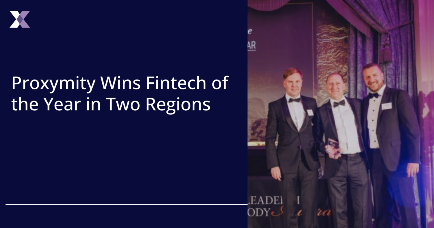 Proxymity named Fintech of the Year at the Global Custodian Leaders in Custody Awards 2026