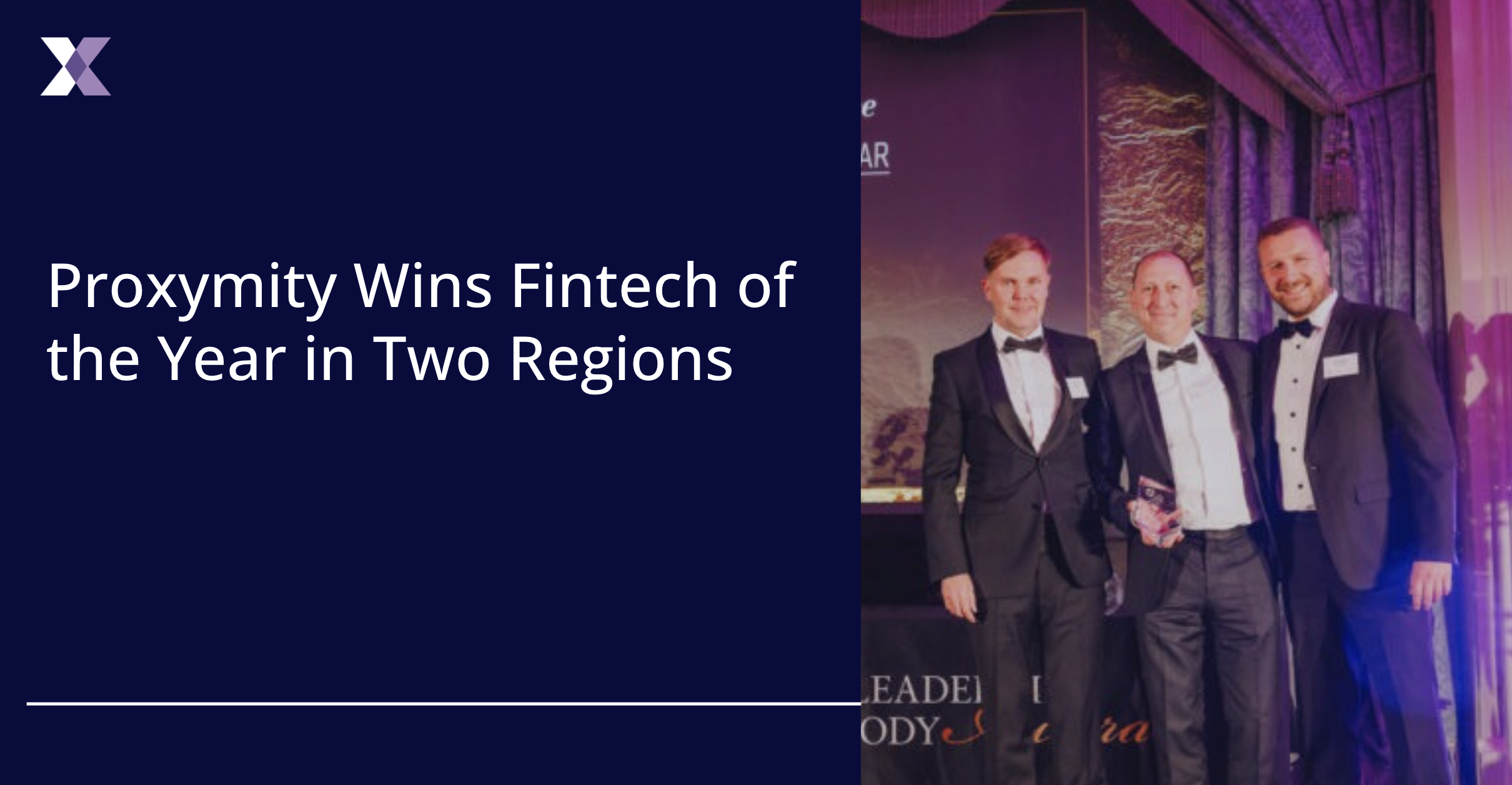 Proxymity named Fintech of the Year at the Global Custodian Leaders in Custody Awards 2026